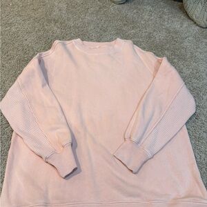 Aerie Soft Blush Crew Neck Sweater